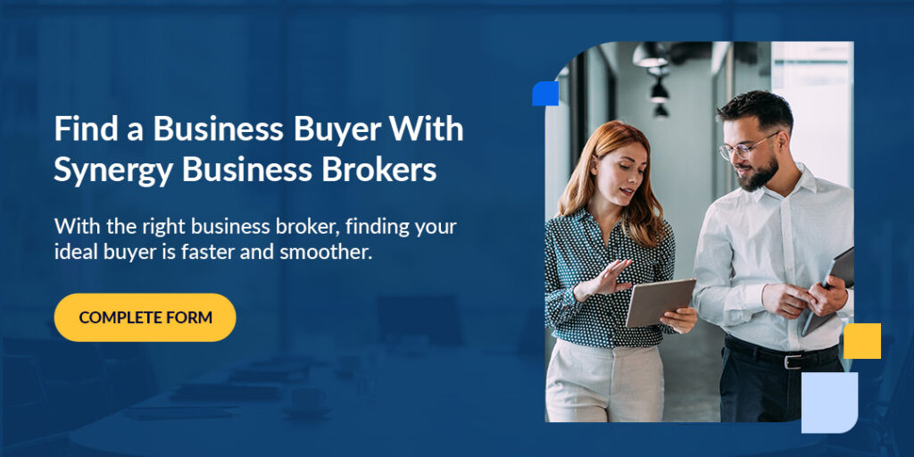 Find a Business Buyer With Synergy Business Brokers M&A