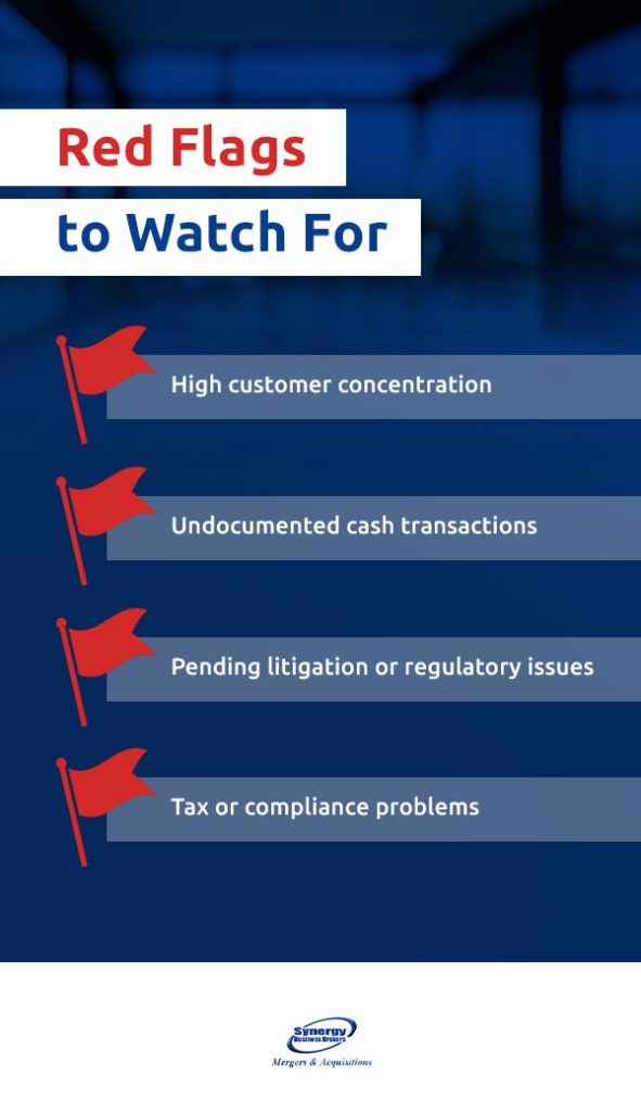 Business buyer red flags