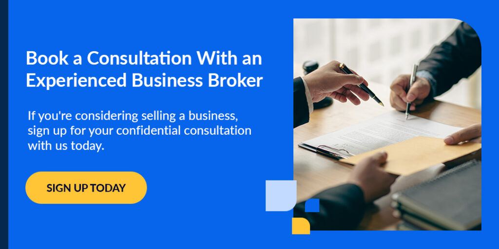 Book a Consultation with an experienced business brokers 