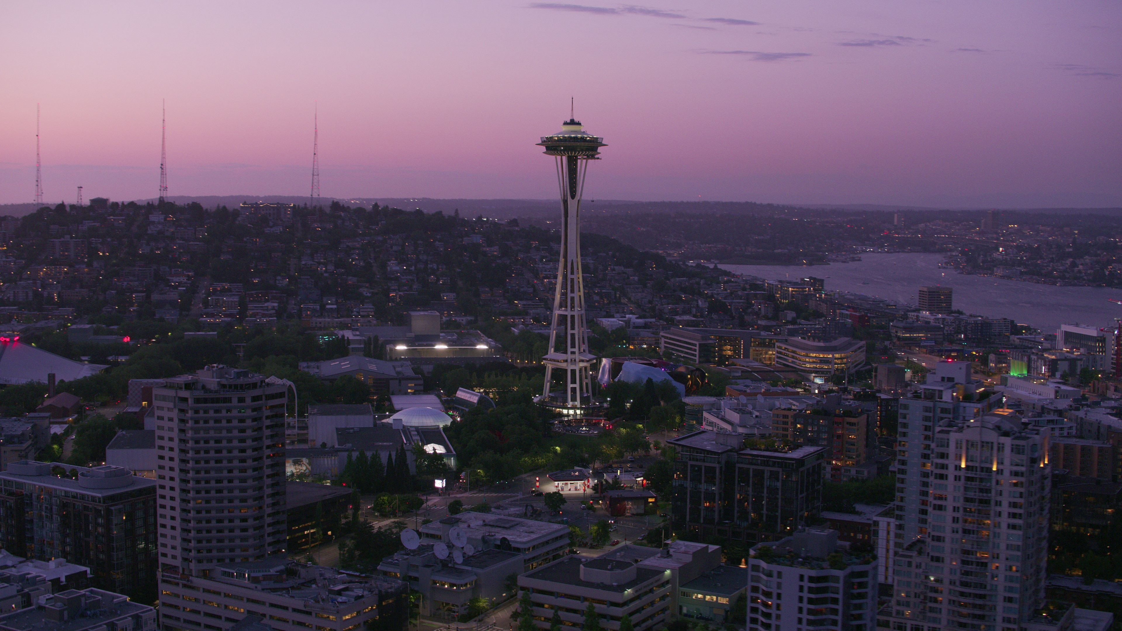 Seattle Washington arial view