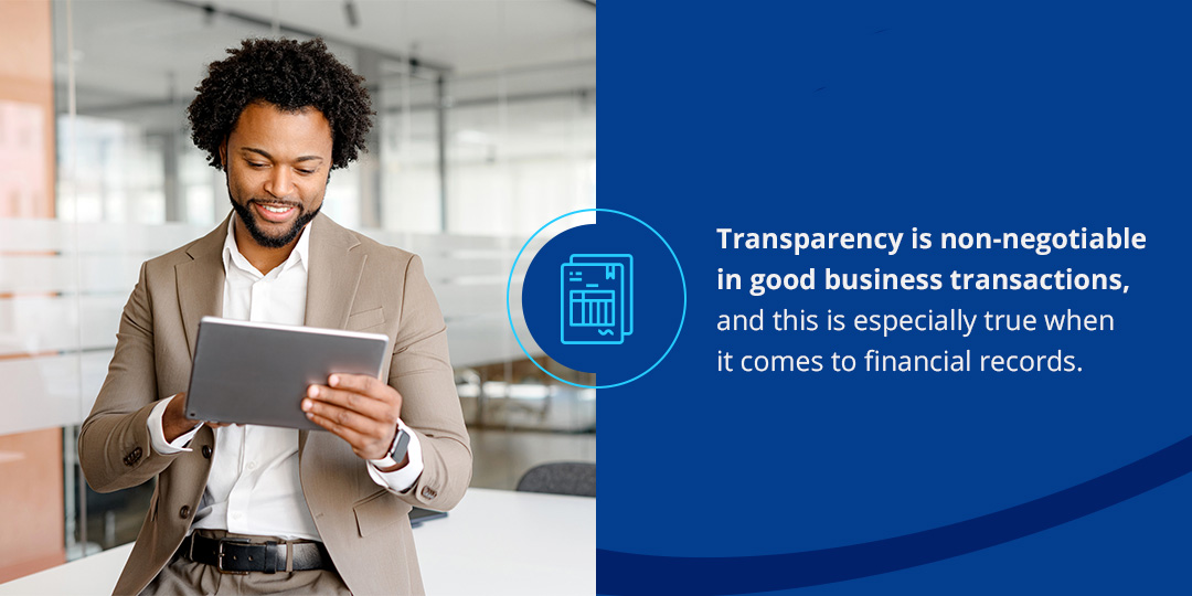 Get Your Financials In Order